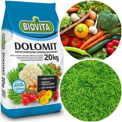 Dolomitmilčiai 20 kg Biovita