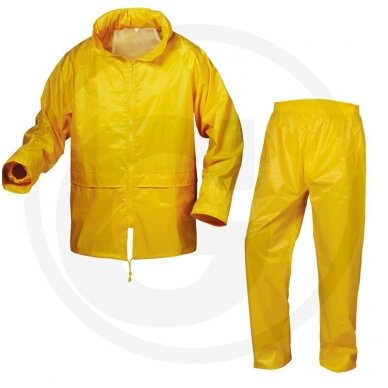 Waterproof set, yellow