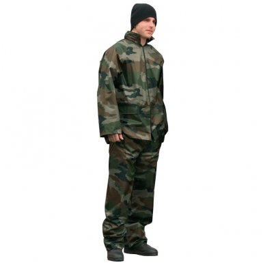 Waterproof suit, Mil-tec woodland