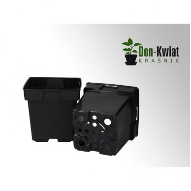 Pots 2 L, square. Package 100 units